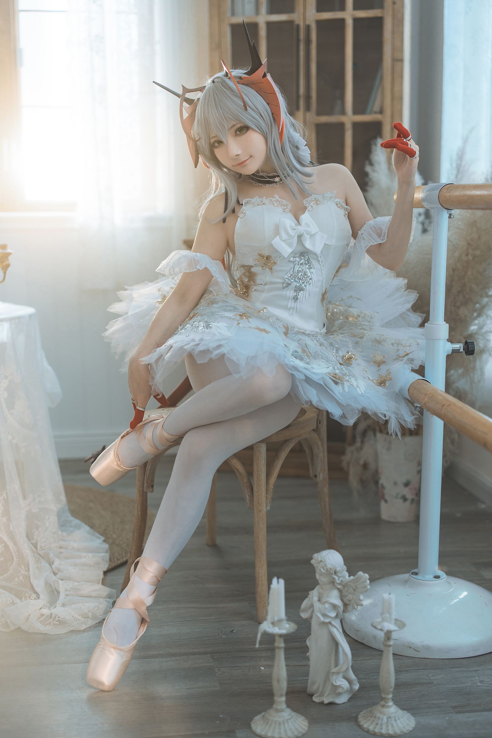 [是三不是世w] NO.049 明日方舟 芭蕾W洛天依-电鸽