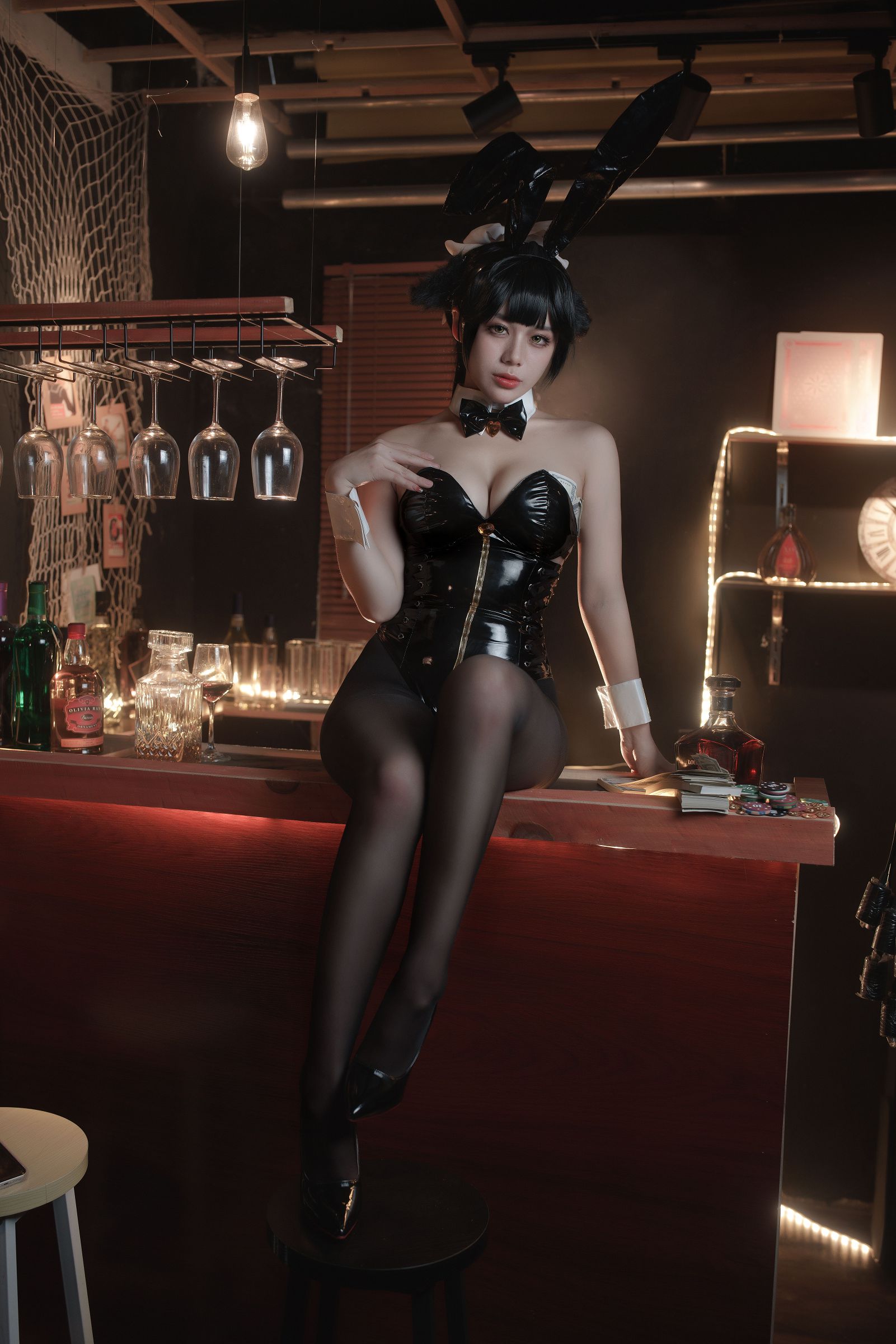 图片[1]-[九言] NO.116 高雄兔女郎-慕色阁