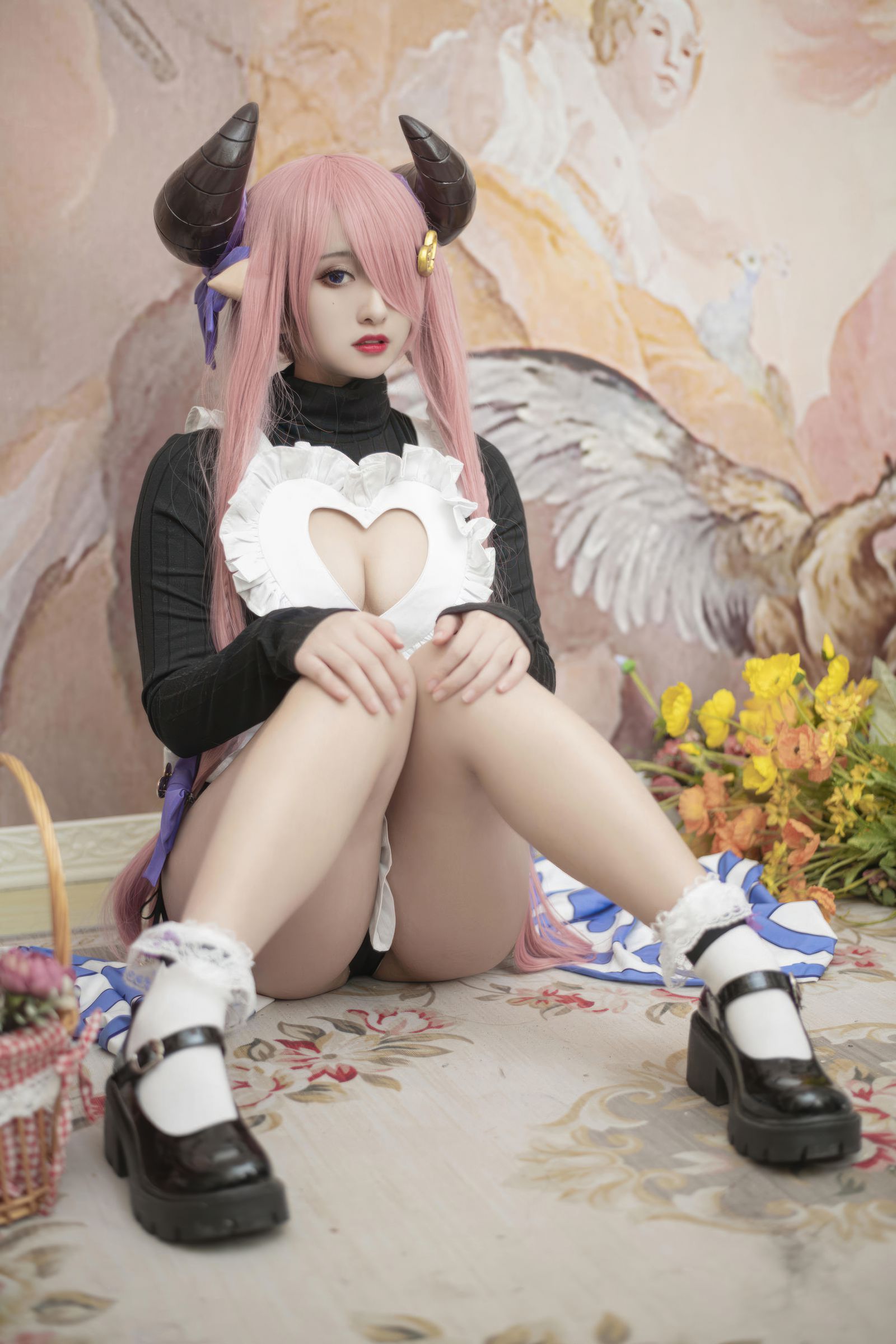 [洛璃 LoLiSAMA] NO.104 碧蓝幻想 娜露梅亚女仆-电鸽