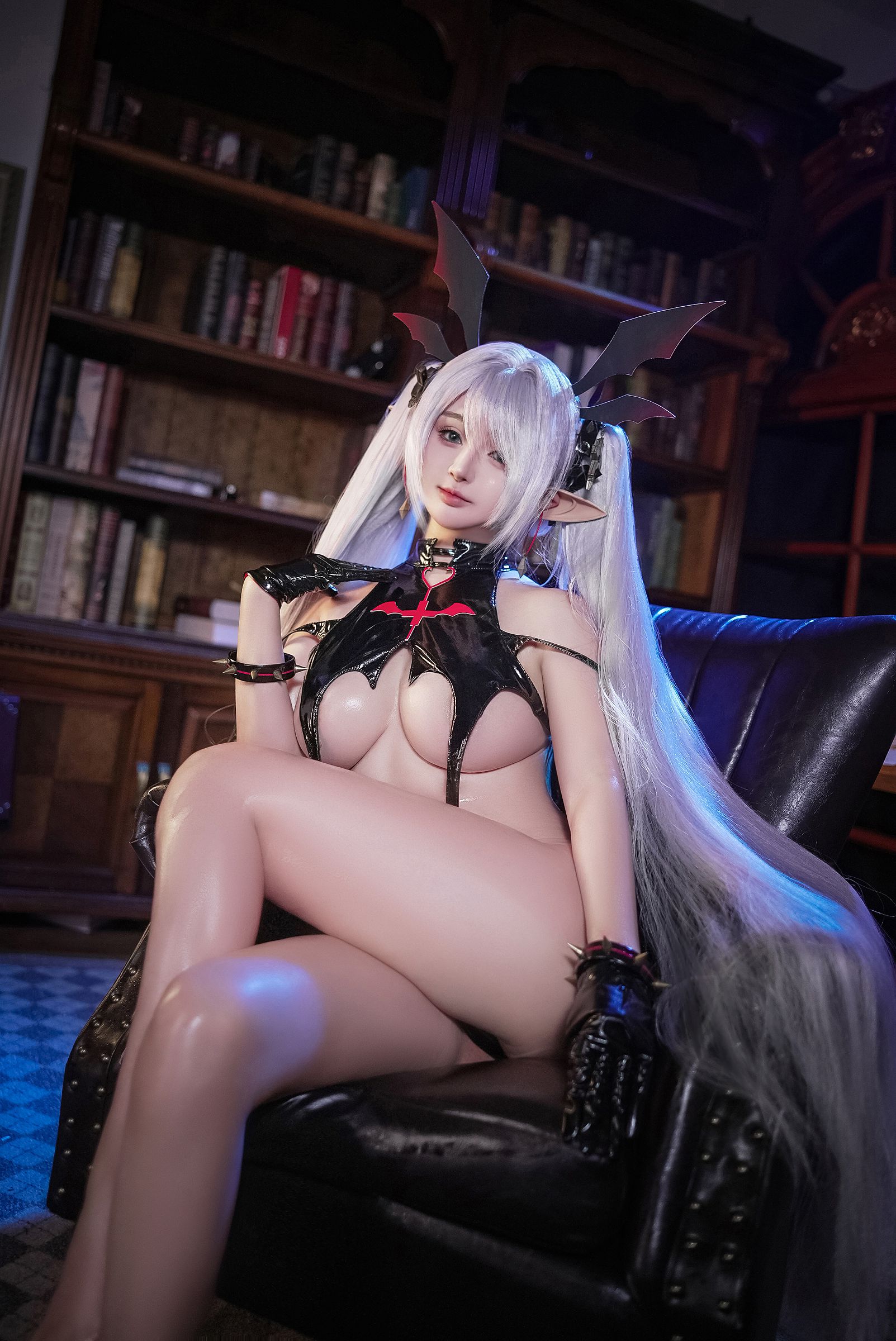 [桜井宁宁] NO.168 黑色恶魔-电鸽