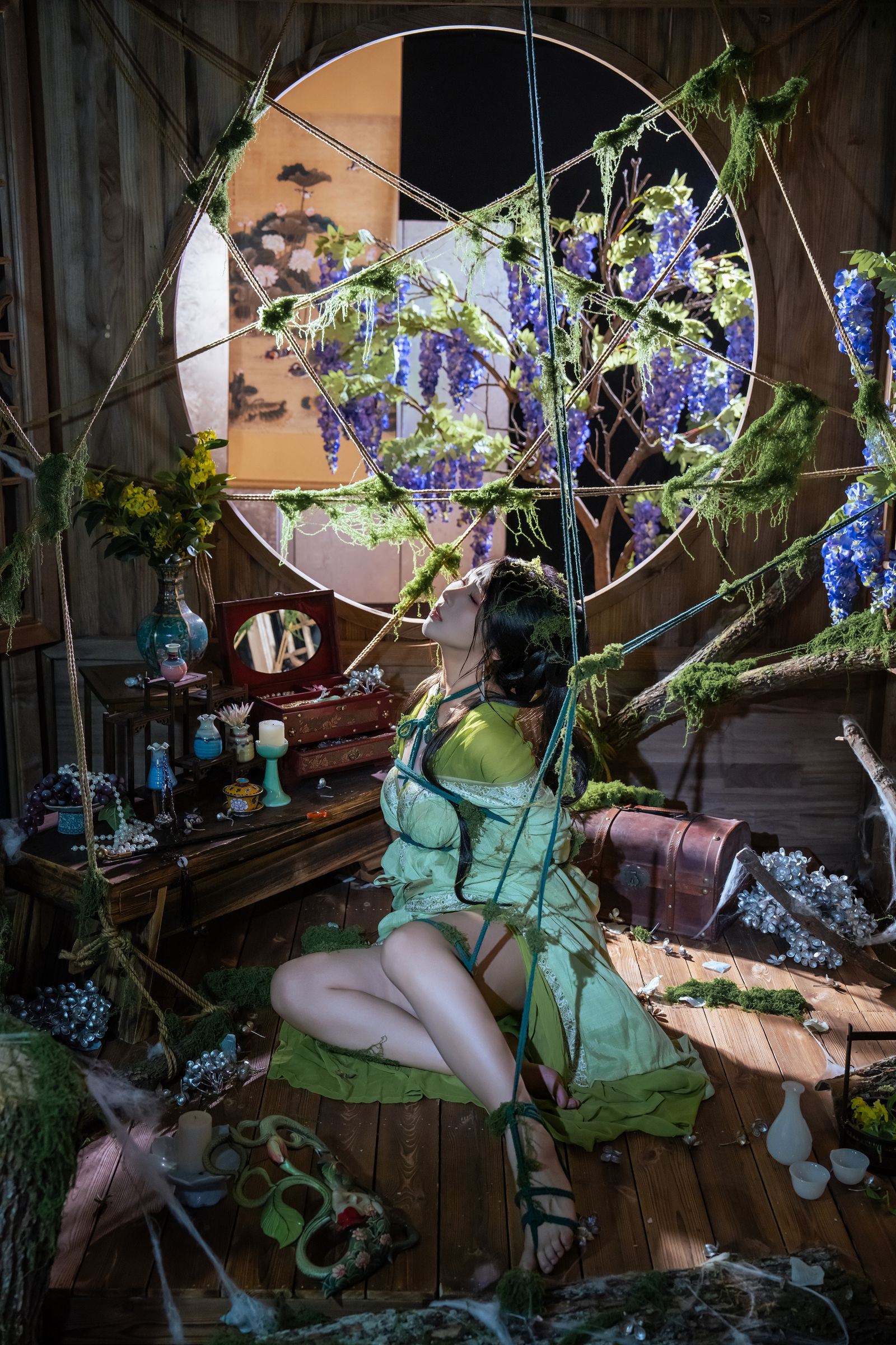 [云溪溪] NO.133 苔缚-电鸽