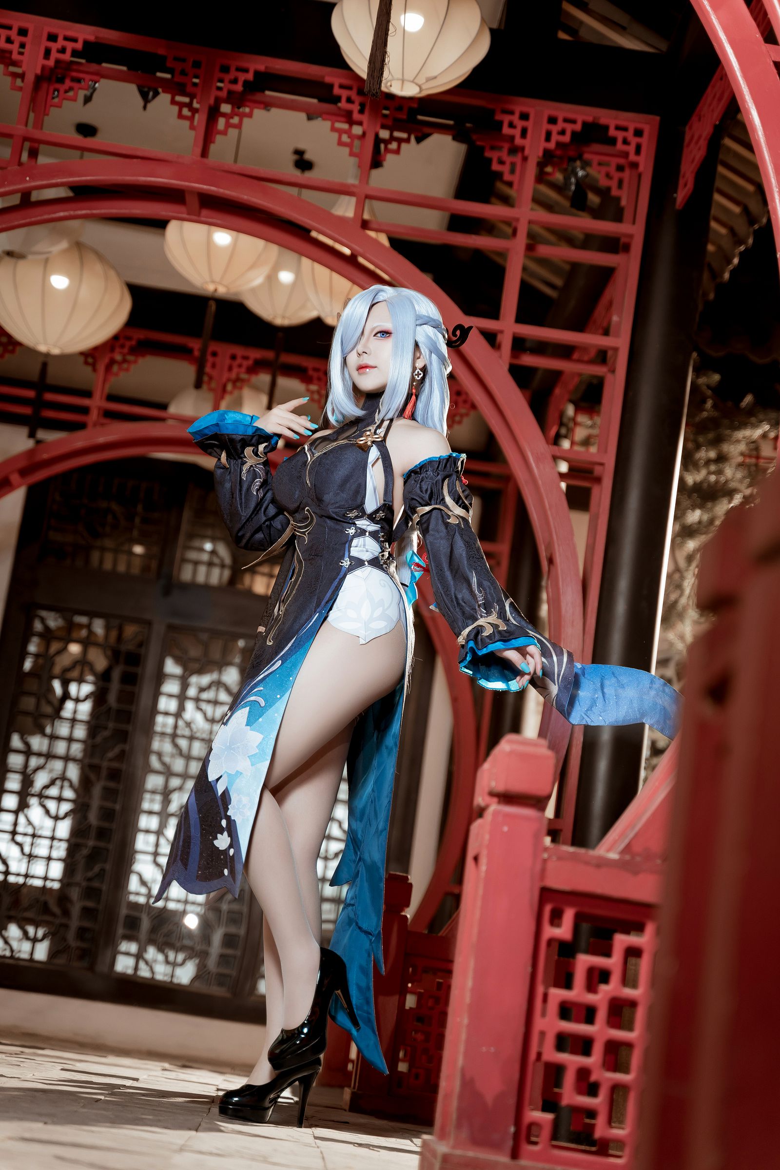 [虎森森] NO.055 原神 申鹤·冷花幽露-电鸽