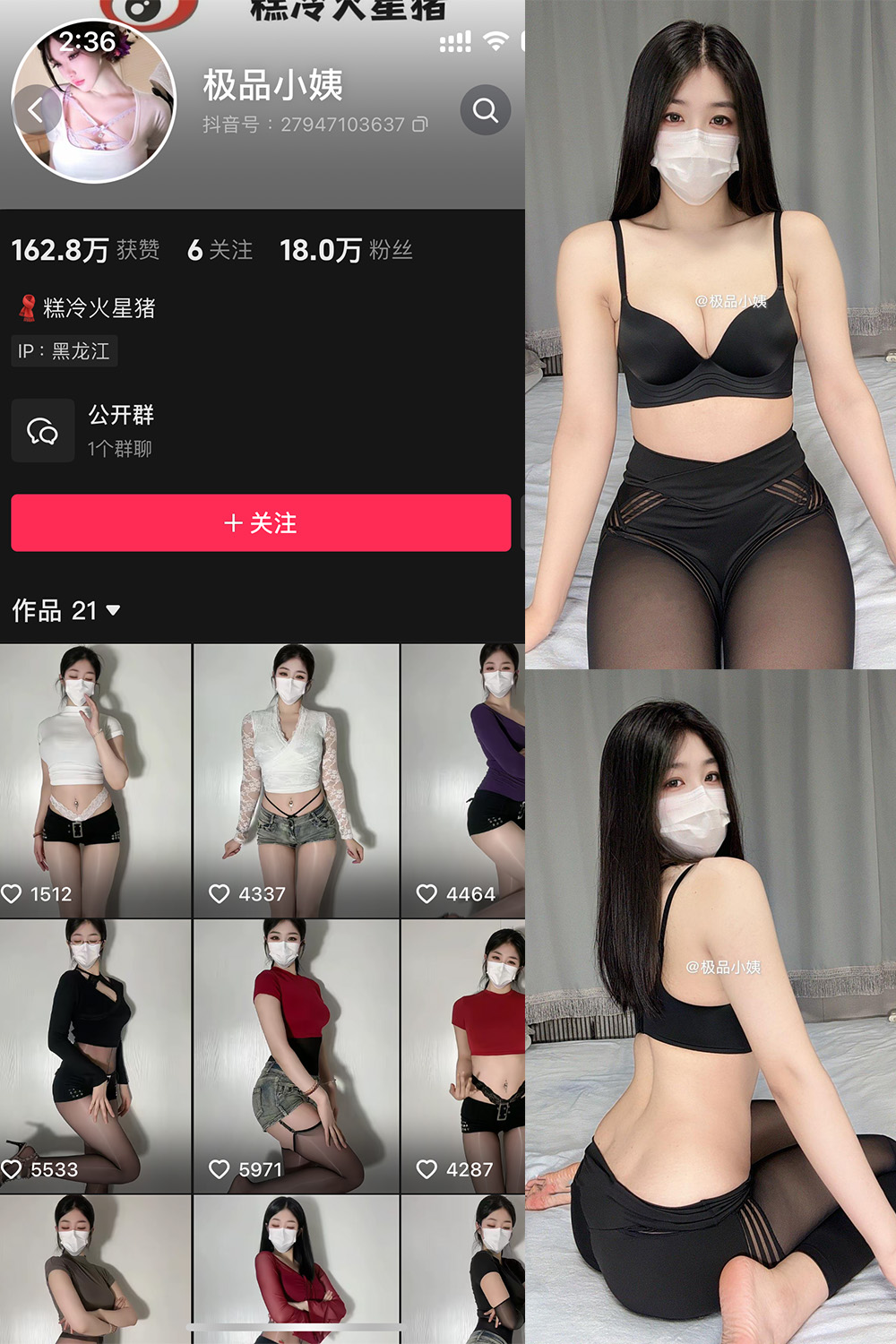 抖音 极品小姨 微密圈  NO.009期 【61P】-秀人网